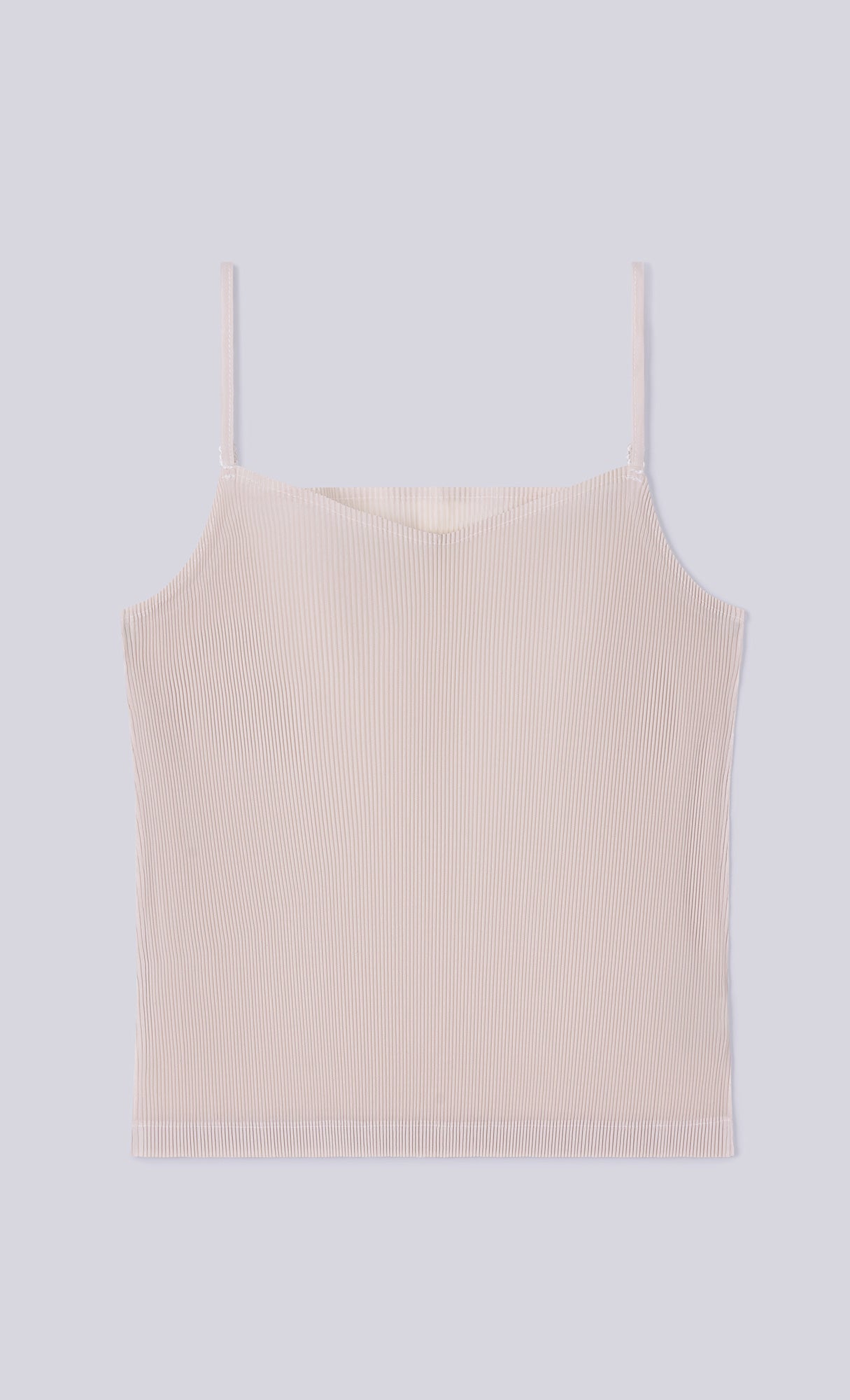Pleated slip top_3colors