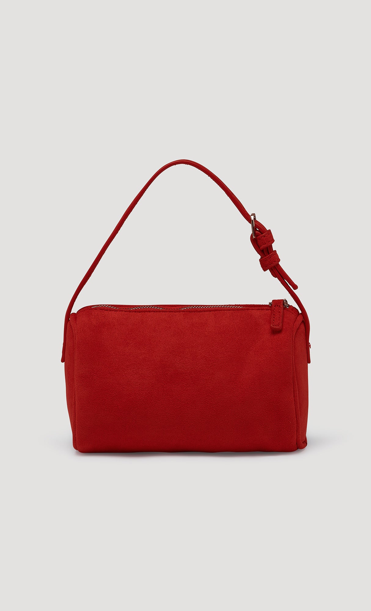 Luna Mini Suede Bag_Red