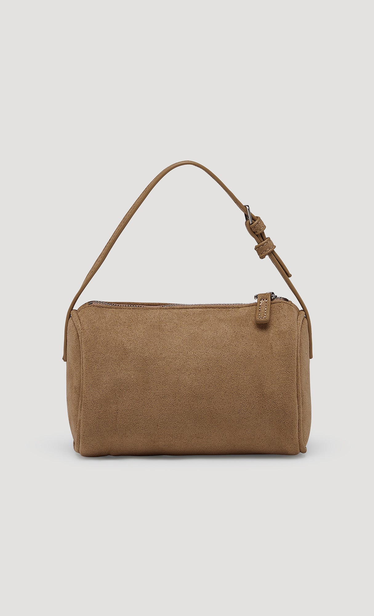 Luna Mini Suede Bag_Beige