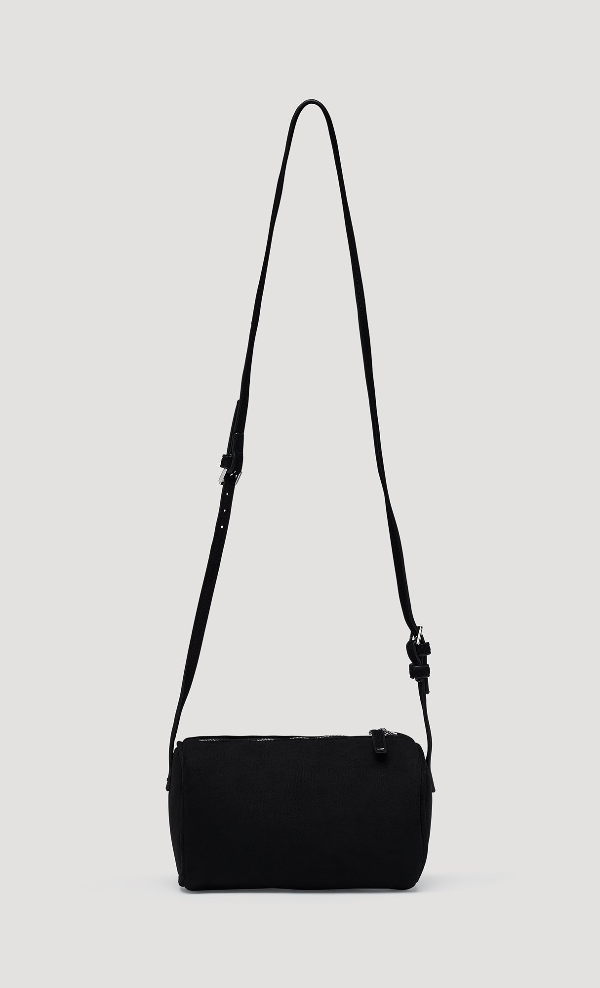 Luna Mini Suede Bag_Black
