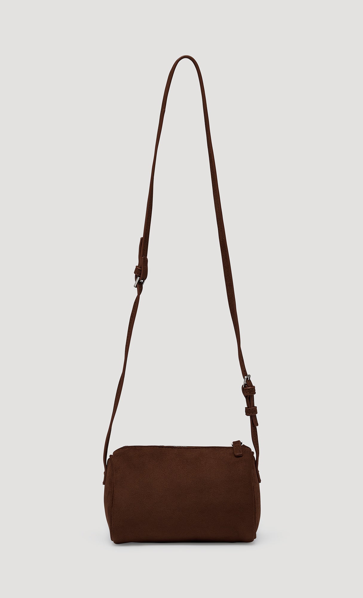 Luna Mini Suede Bag_Brown