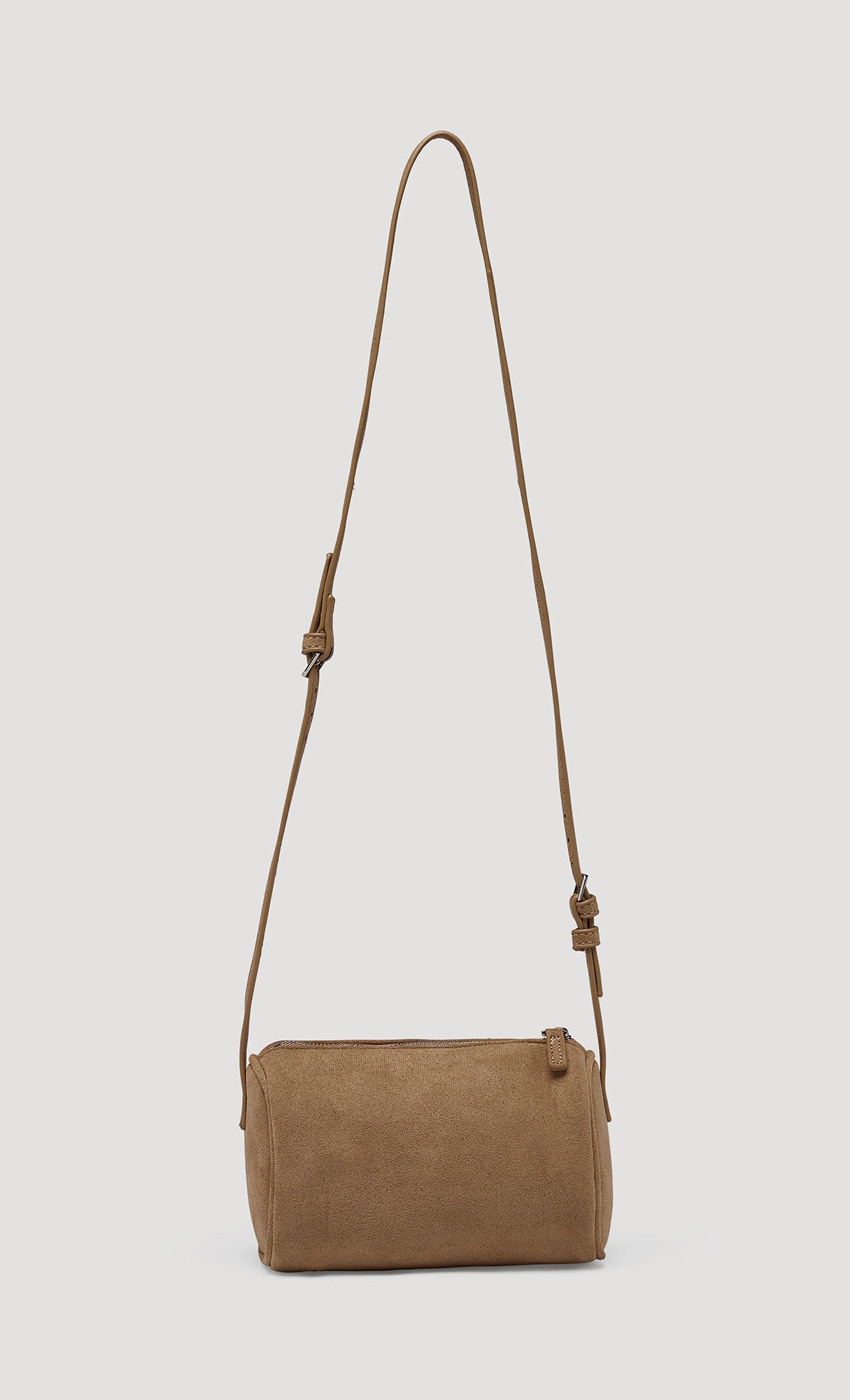 Luna Mini Suede Bag_Beige