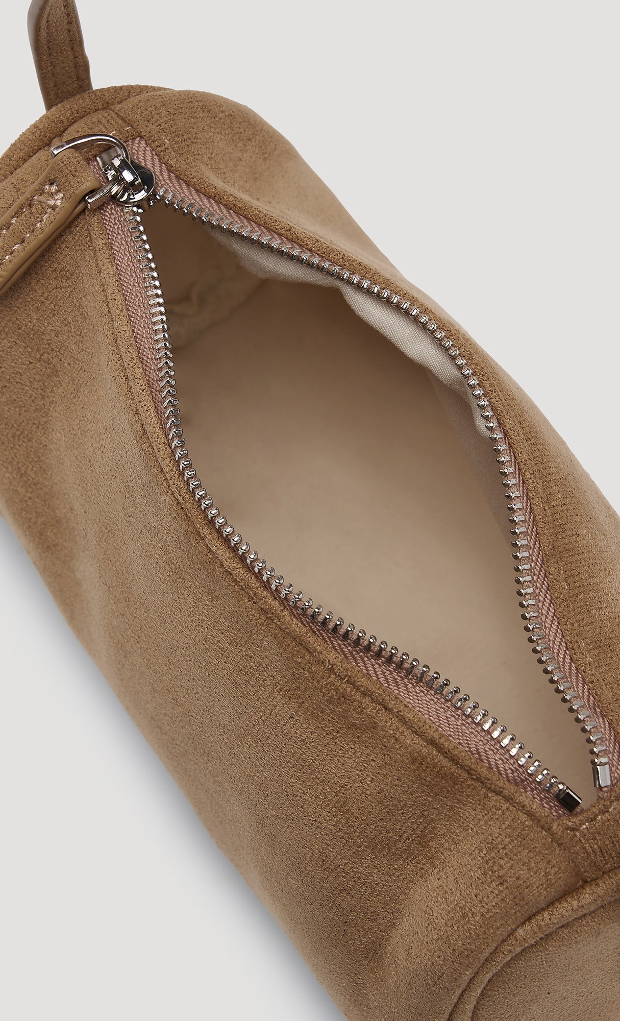 Luna Mini Suede Bag_Beige